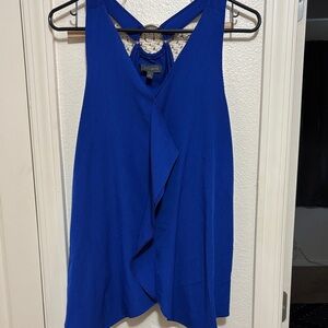 Ann Taylor Royal Blue Tank Top